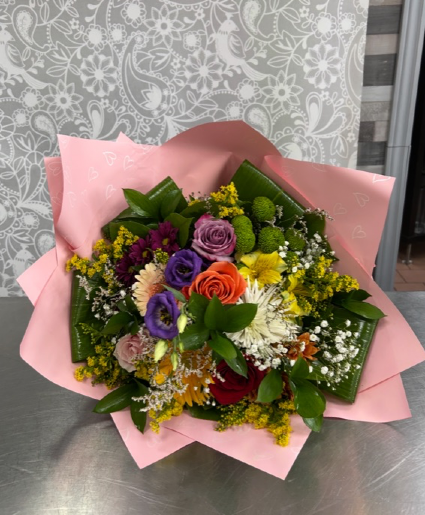 Beautiful Life  Wrapped Bouquet 