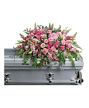 Beautiful Memories Casket Cover