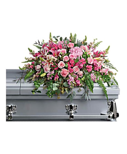 Beautiful Memories Casket Cover