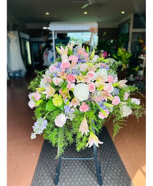 Beautiful Moments  Casket Spray