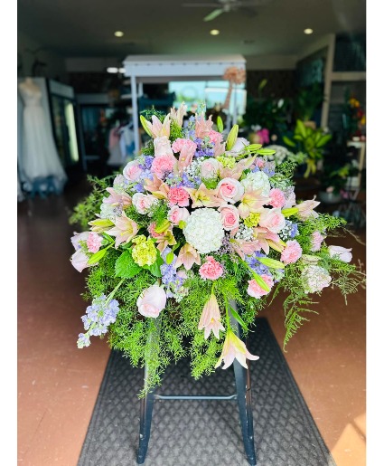 Beautiful Moments  Casket Spray