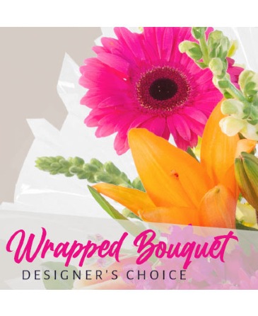 Beautiful Wrapped Bouquet Designer's Choice in Owensboro, KY | Ivy Trellis Floral