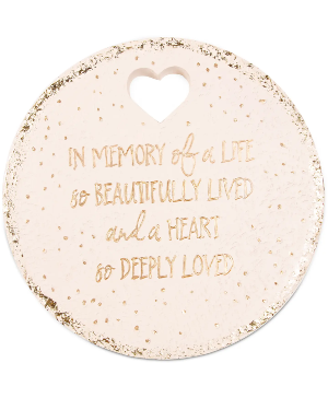 Beautifully Lived Sympathy Stone 