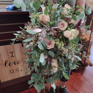 Beautifully spring  bridal  