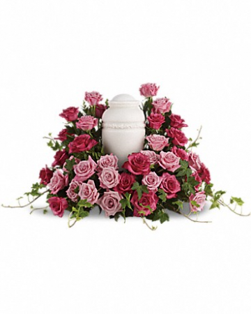 Bed of Pink Roses T253-2 