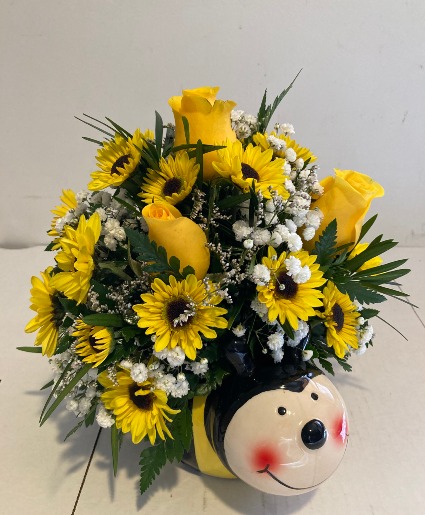 bee floral arrgement Sightlers Original