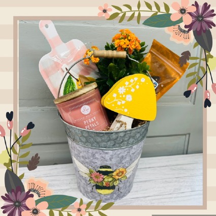 Bee Happy Gift Basket  