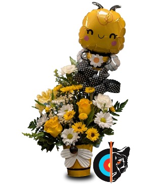 “Bee” My  Valentine Fresh Flower