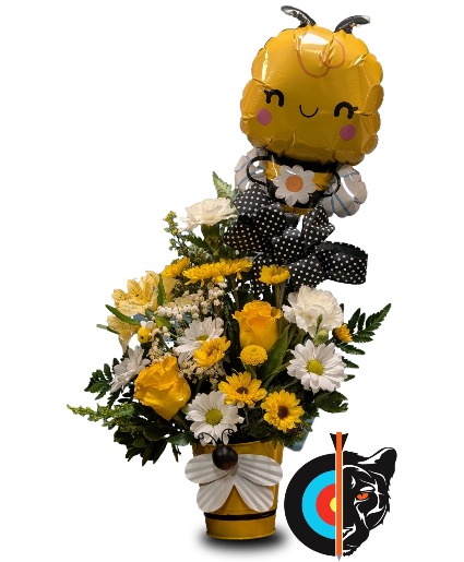 “Bee” My  Valentine Fresh Flower