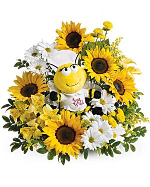 Bee Well Bouquet assorted flowers