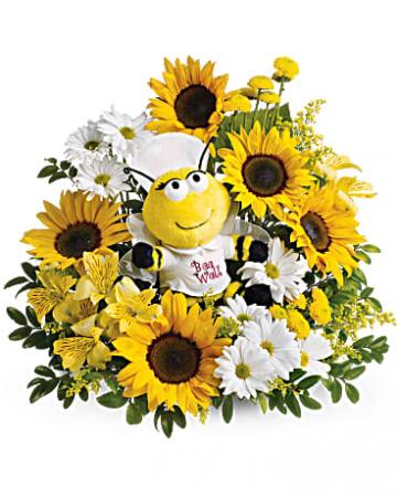 Bee Well Bouquet assorted flowers
