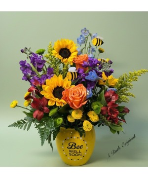 Bee Well Soon Bouquet A Ruth Original