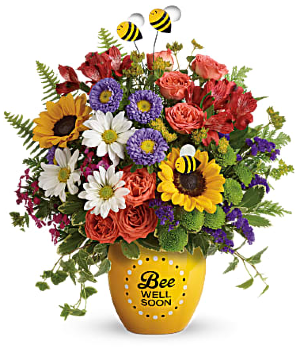 Bee Well Soon Bouquet Arrangement