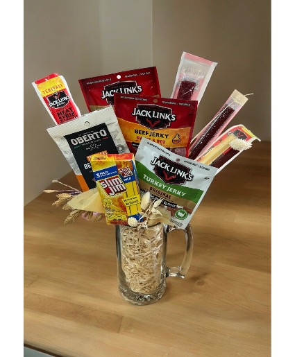 Beef Jerky arrangement  