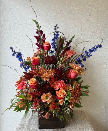 Bella Donna in Blue  in La Grande, OR | FITZGERALD FLOWERS