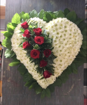 Beloved Heart Funeral Heart