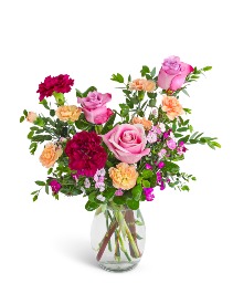 Berry Blush Flower Arrangement