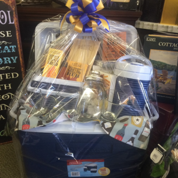 Best Dad and Gift Ever! Cooler Basket in Red Lake, ON | FOREVER GREEN GIFT BOUTIQUE
