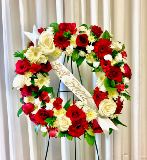 Best Friend Standing Wreath