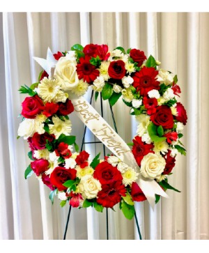 Best Friend Standing Wreath