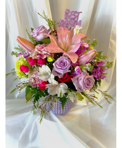 Best Mom Vase Arrangement