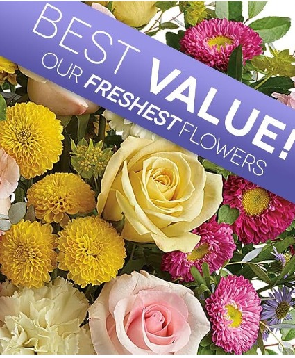 Best Value Fresh Arrangement Fresh Flower Arrangement
