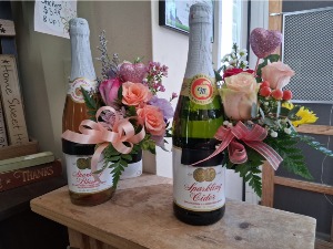 Beverage Bouquet Fresh flowers