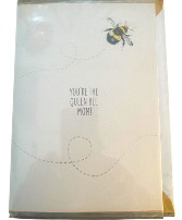 You're the Queen Bee  Mom  Greeting Card 
