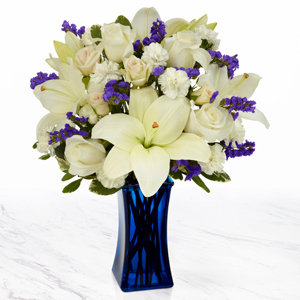 Beyond Blue Blue and White flowers