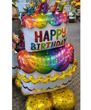 BIG BIRTHDAY WISHES AIR MYLAR BALLOON