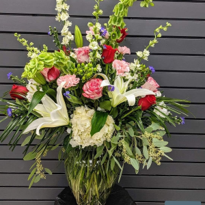 Big Bold and  Beautiful Fresh Vase Arrangemetn