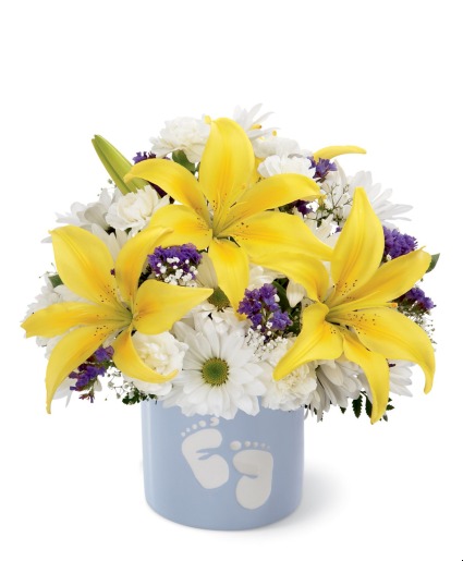 Big Hug Bouquet new baby boy