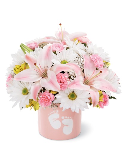 Big Hug Bouquet new baby girl