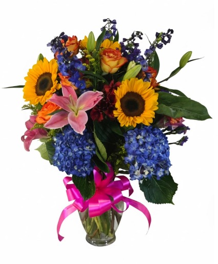 Big 'n Bold Vase of Flowers