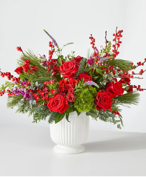 Big Red Bow Bouquet 
