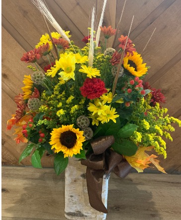 Birchwood Fall Fresh Arrangement in New Castle, IN | WEILAND'S FLOWERS