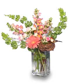 BIRDNEST BEAUTY VASE