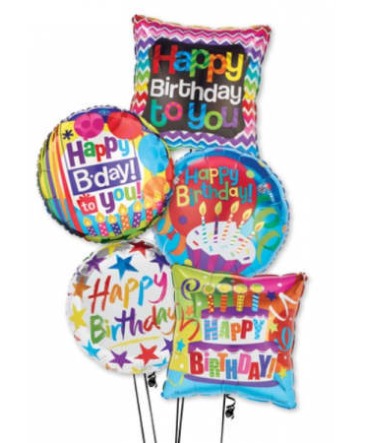 Birthday Balloon Bouquet  in Warner Robins, GA | SHARRON'S FLOWER HOUSE