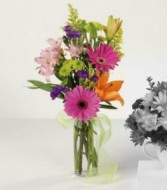 Birthday Blooms Vase Arrangement