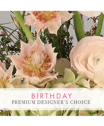Birthday Bouquet Premium Designer's Choice in Clifton, NJ | Days Gone By Florist
