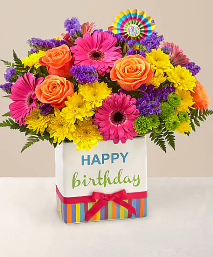 Birthday Bright Bouquet Birthday 