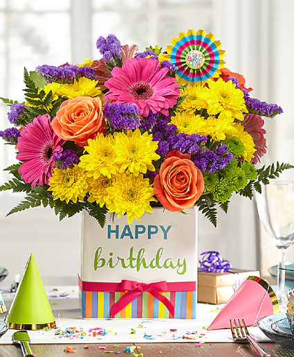 Birthday Brights Bouquet 