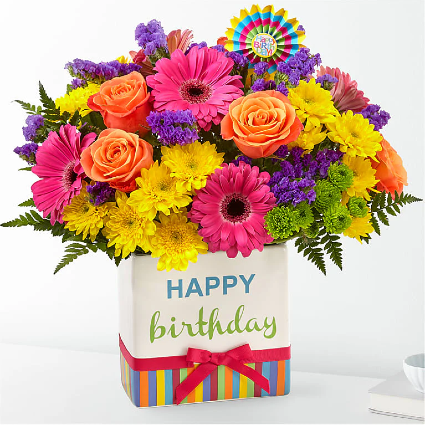 Birthday Brights Bouquet 