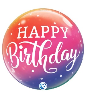 Birthday Bubble Balloon 