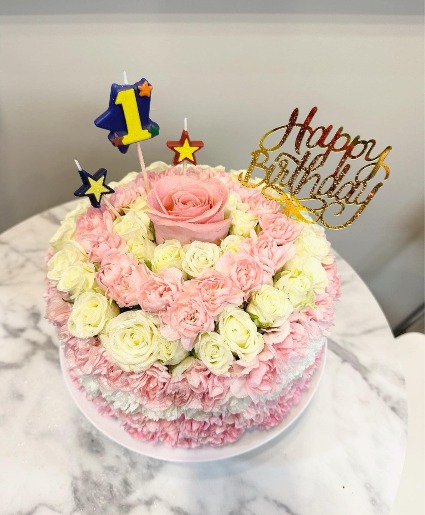Blush Pink Cake 