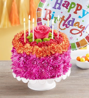 Birthday Cake Arrangement