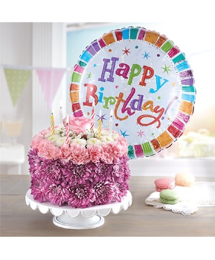 Birthday Cake Arrangement  