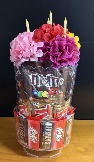 Birthday Candy Cake Candy