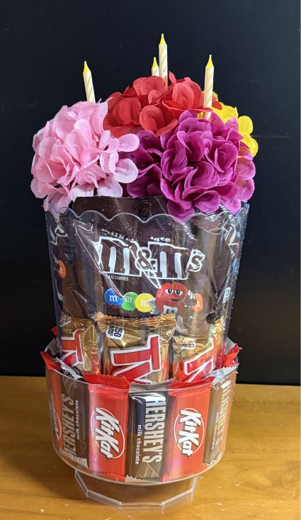 Birthday Candy Cake Candy