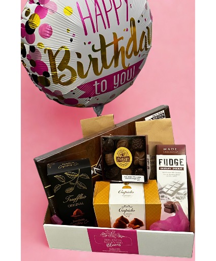 Birthday chocolate box  Gift basket 